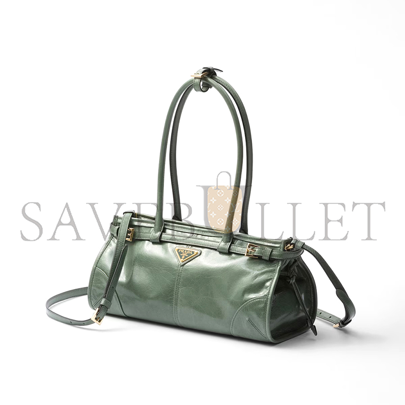 PRADA BONNIE MEDIUM LEATHER HANDBAG 1BA426 (32*15.5*12cm) PRADA BONNIE MEDIUM LEATHER HANDBAG 1BA426 (32*15.5*12cm)